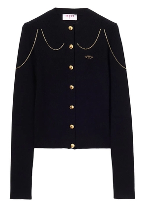 PUCCI chain-embellished cardigan - Black