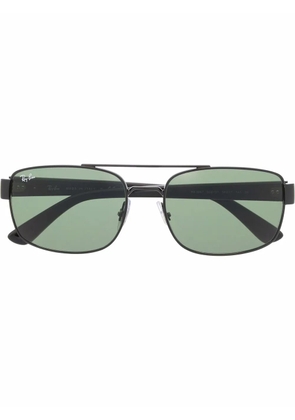 Ray-Ban rectangle-frame sunglasses - Black