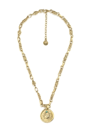 Goossens Talisman Cancer medal necklace - Gold