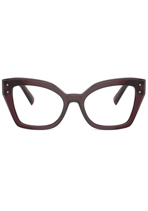 Dolce & Gabbana Eyewear cat eye-frame glasses - Purple