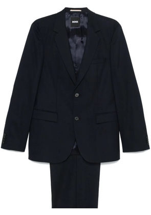 BOSS single-breasted suit - Blue