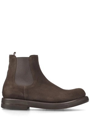 Premiata suede ankle boots - Brown