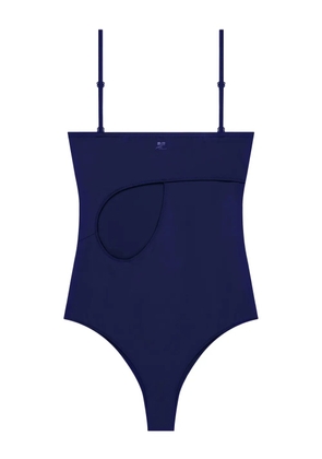Courrèges Loop swimsuit - Blue