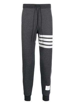 Thom Browne signature 4-bar stripe track pants - Grey