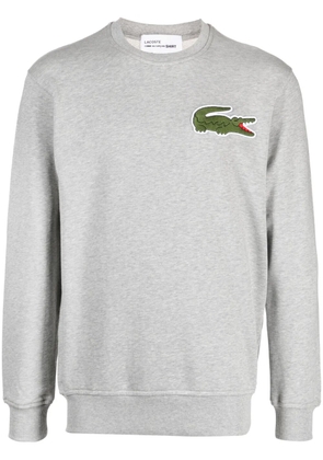 Comme Des Garçons Shirt patch-detail cotton sweatshirt - Grey