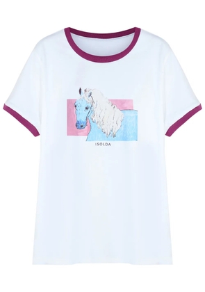 Isolda Amazona Cavalariça T-shirt - White