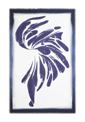 DRIES VAN NOTEN abstract-print cover-up - White