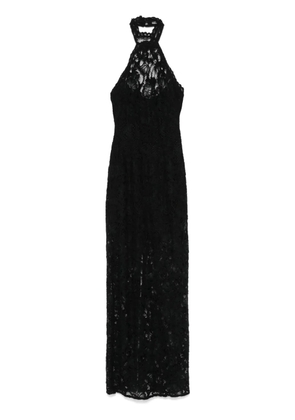 MANURÍ Cherie lined dress - Black