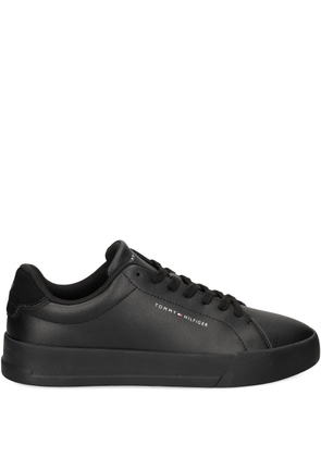 Tommy Hilfiger leather sneakers - Black