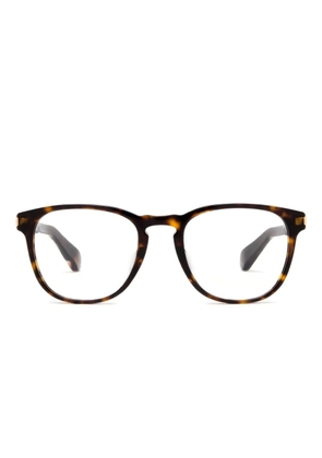 Police Lewis 40 round-frame glasses - Brown