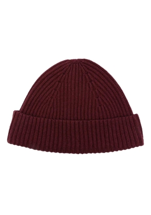 JOSEPH ribbed beanie - Red