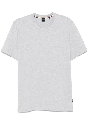 BOSS logo-print T-shirt - Grey