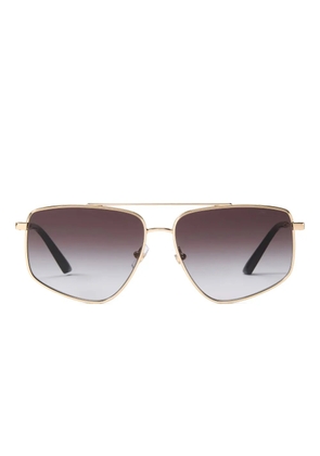 Jimmy Choo Eyewear Alyssa sunglasses - Gold