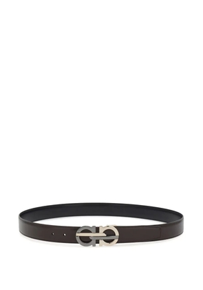 Ferragamo Gancini reversible belt - Brown