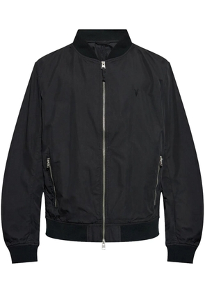 AllSaints Bassett Ramskull bomber jacket - Black