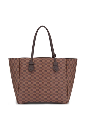 Moreau Vincennes printed tote bag - Brown