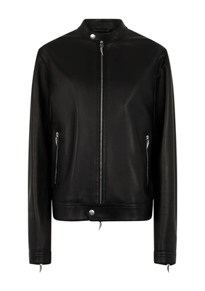 Roberto Cavalli zip-up bomber jacket - Black