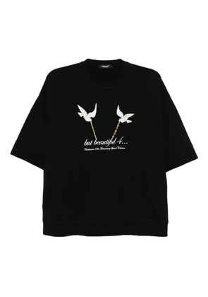 Undercover graphic-print cotton T-shirt - Black