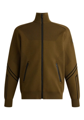 Fusalp panelled cardigan - Brown