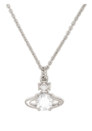 Vivienne Westwood Reina orb pendant necklace - White