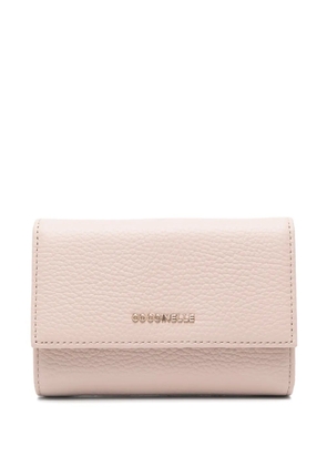 Coccinelle logo lettering wallet - Pink