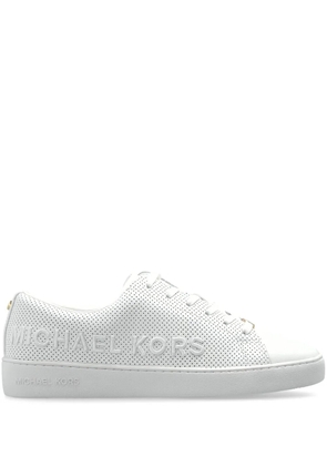 Michael Michael Kors logo-embroidered sneakers - White