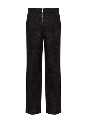 LGN LOUIS GABRIEL NOUCHI zip straight trousers - Black