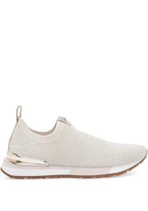 Michael Michael Kors logo-detail slip-on sneakers - Neutrals