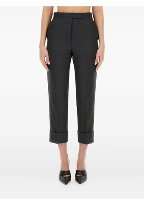 Thom Browne cuffed trousers - Grey