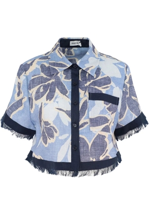 Simkhai floral-print shirt - Blue
