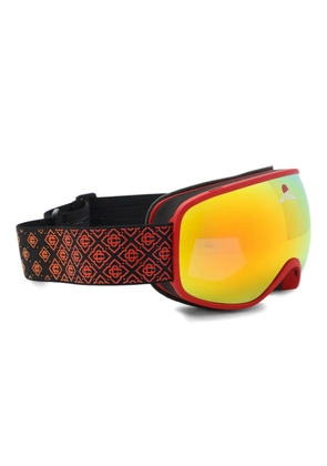 Casablanca monogram-strap ski goggles - Red