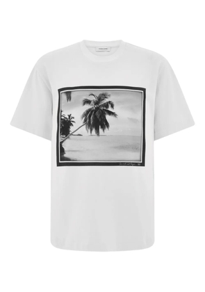Ferragamo Trinidad print T-shirt - White