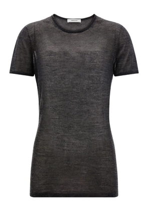 Ferragamo crew-neck short-sleeve T-shirt - Grey