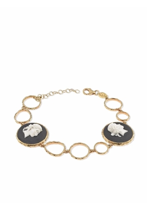 Cameo & Beyond Profile Of Women In Ancient Rome bracelet - Gold