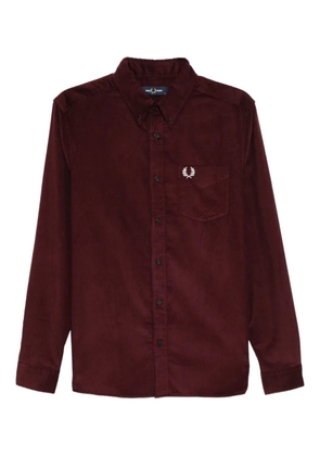 Fred Perry logo-embroidered shirt