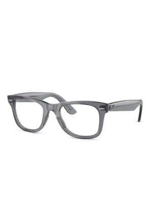 Ray-Ban logo-lettering glasses - Grey