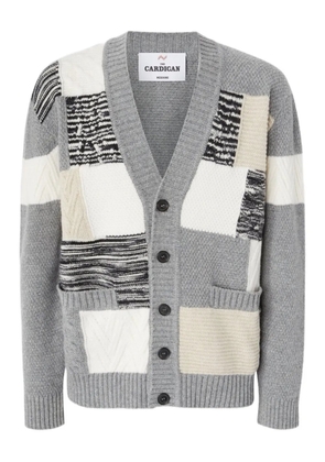 Missoni patchwork cable-knit cardigan - Grey