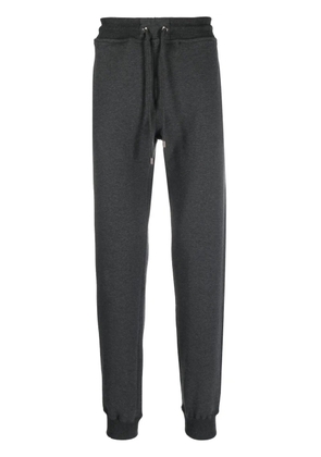 Moorer tapered drawstring track pants - Grey