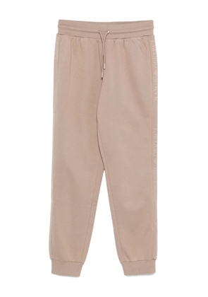 Emporio Armani logo-embellishment trousers - Neutrals