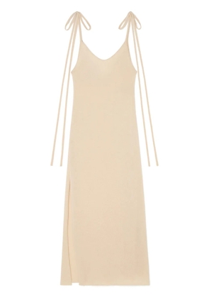 Alanui Finest maxi dress - Neutrals