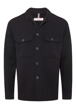 Orlebar Brown Brigg buttoned shirt jacket - Blue