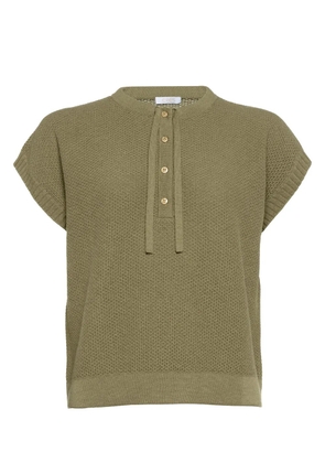 ERES Vaporeux knitted top - Green