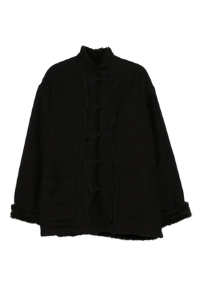 Uma Wang knot-button jacket - Black