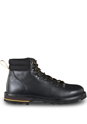 Moorer Koons-Peg padded panelled boots - Black