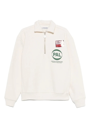Pal Sporting Goods logo-print polo shirt - Neutrals