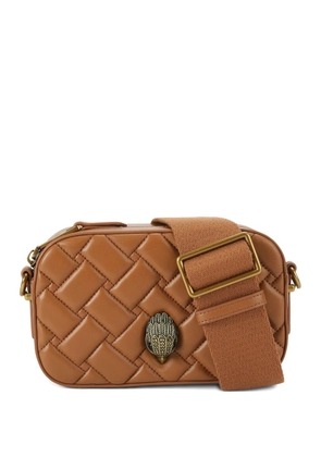 Kurt Geiger London small Kensington bird-embellishment cross body bag - Brown