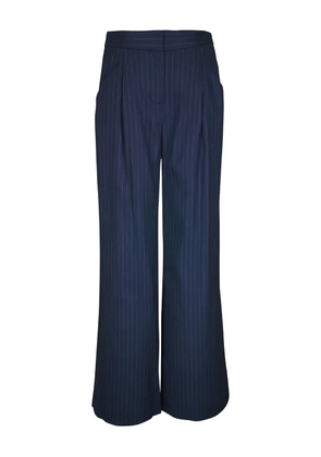 Veronica Beard Rimini pinstripe tailored trousers - Blue