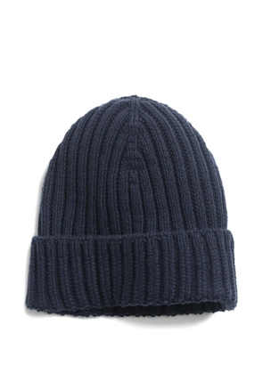 Barrie ribbed beanie hat - Blue