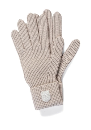 Parajumpers Plain merino wool gloves - Neutrals