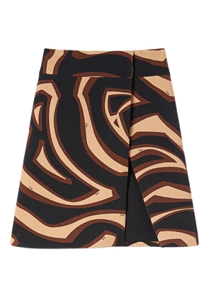 PUCCI printed mini skirt - Black